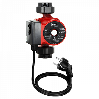 Насос циркуляционный JEMIX WRS 32-60 130 с гайками (с кабелем 60 см)