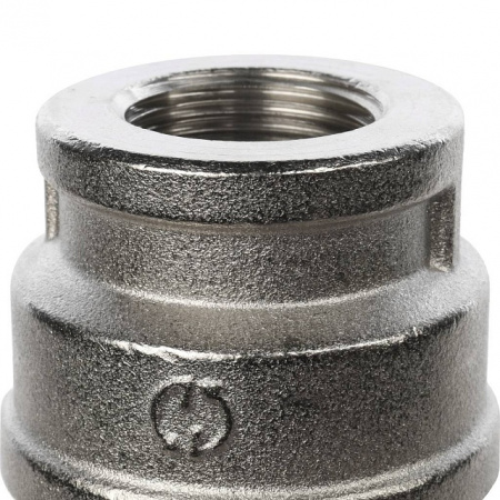 Муфта переходная резьбовая латунная STOUT никель 11/4"X1/2" В