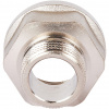 Переход под ключ резьбовой латунный STOUT никель 3/4"х1/2" ВН