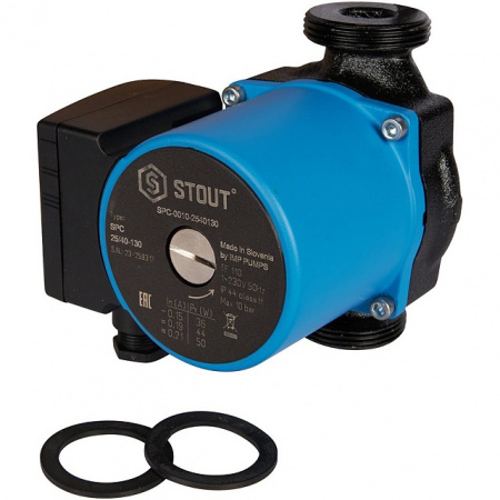 Насос циркуляционный STOUT 25/40-130