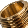 Футорка резьбовая латунная STOUT без покрытия 1/2"x1/4" ВН