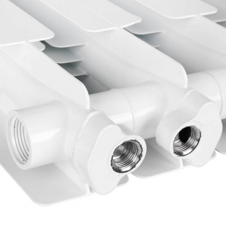 Радиатор алюминиевый STOUT BRAVO 500х14 секций, нижнее правое подключение