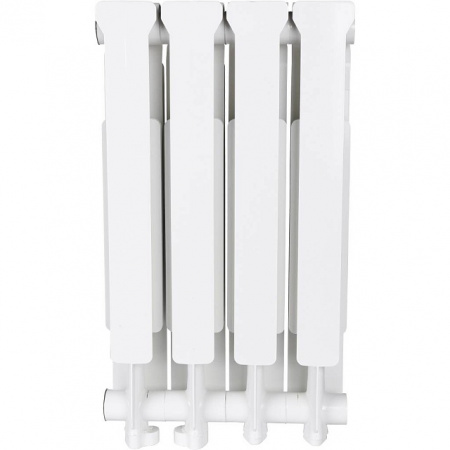 Радиатор алюминиевый STOUT BRAVO 500х4 секций, нижнее правое подключение