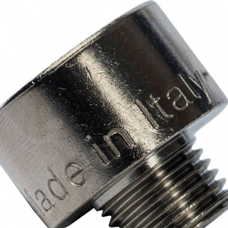 Муфта переходная резьбовая латунная STOUT никель 1/2"X1/4" ВН