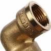 Угол резьбовой латунный STOUT без покрытия 3/4"х1/2" В