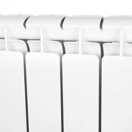 Радиатор алюминиевый STOUT BRAVO 500х12 секций, нижнее правое подключение