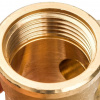 Тройник переходной латунный STOUT без покрытия 1"x1/2"x1" В