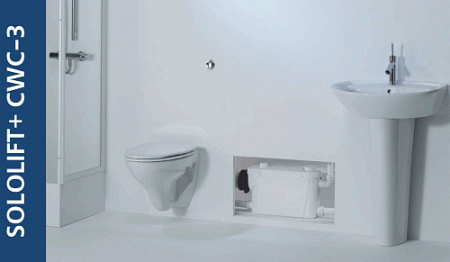 Канализационная насосная установка GRUNDFOS, SOLOLIFT2 CWC-3, 0,62 кВт, 1x230