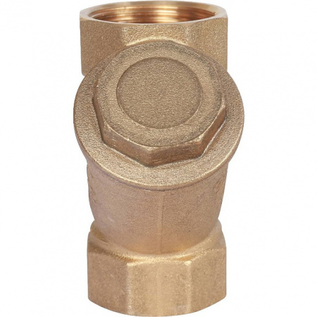 ФГО Фильтр косой грубой очистки STOUT SFW латунный 11/4", 500 мкр, желтый