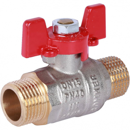 Кран шаровой ROMMER бабочка 1/2" НН