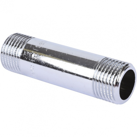 Бочонок резьбовой латунный STOUT хром 1/2"x70мм