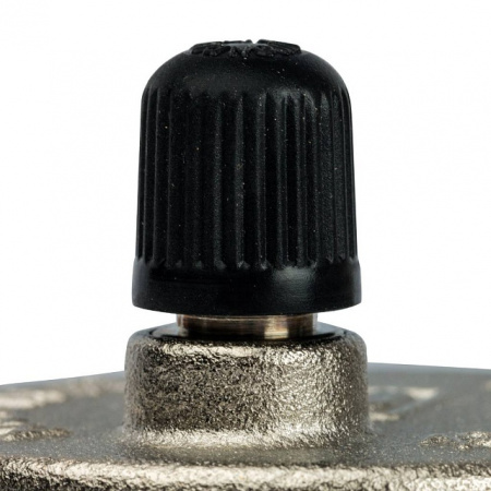 Воздухоотводчик автоматический прямой STOUT никель 1/2", без клапана, без уплотнителя