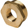 Футорка резьбовая латунная STOUT без покрытия 11/2"x3/4" ВН