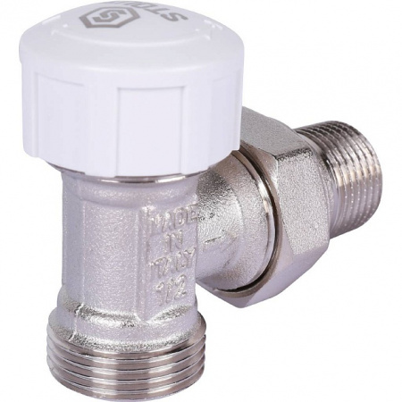 Клапан термостатический угловой STOUT 1/2" х 3/4"ЕК