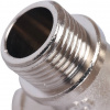 Тройник переходной резьбовой латунный STOUT никель 1/2"x1/2"x1/2" ВНВ