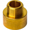 Муфта переходная резьбовая латунная STOUT без покрытия 3/4"x1/2" ВН