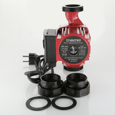 Насос циркуляционный VALTEC RS 32/4 180 (32x40) с гайками