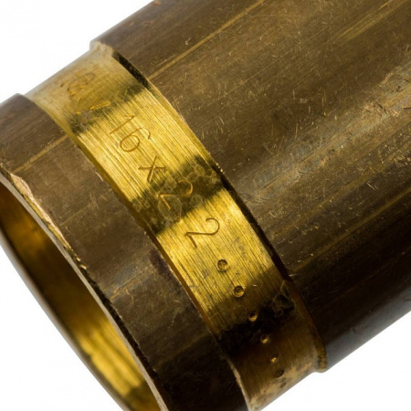 СА Гильза надвижная аксиальная STOUT латунь Ø16 (20/200)
