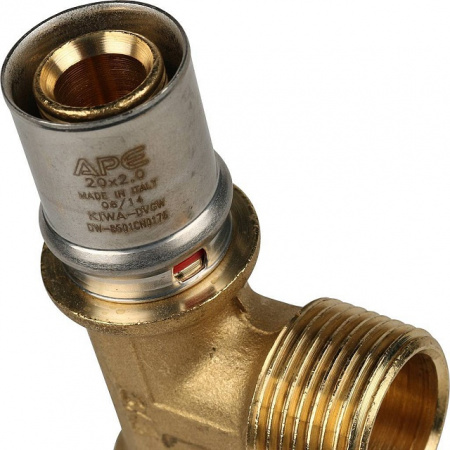 МП Тройник резьбовой пресс для металлопласта STOUT Ø20х3/4"х20 Н