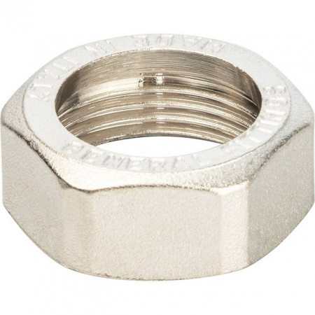 Американка ПРЯМАЯ резьбовая латунная (с прокладкой o-ring) STOUT никель 1/2" ВН