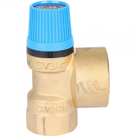 Клапан предохранительный для систем водоснабжения STOUT 3/4" (8 бар)