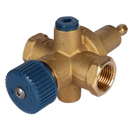 Клапан подпиточный автоматический STOUT 1/2 ВН/ВН с выходом под манометр 0526.115