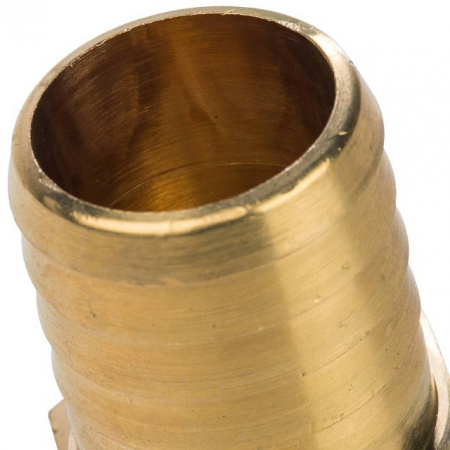 Штуцер резьбовой латунный STOUT без покрытия 1/2"x25мм Н