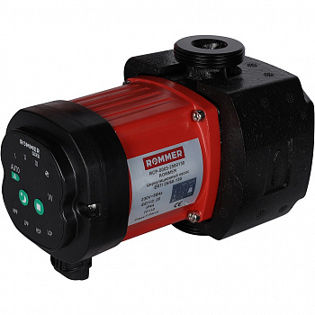 Насос циркуляционный ROMMER ERTI 25/60-130 с гайками и теплоизоляцией