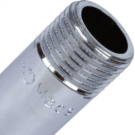 Бочонок резьбовой латунный STOUT хром 1/2"x55мм