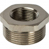 Футорка резьбовая латунная STOUT никель 11/4"x3/4" ВН