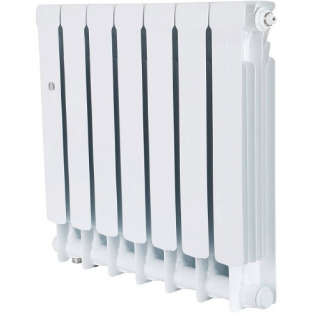 Радиатор биметаллический STOUT SPACE 500х7 секций, нижнее правое подключение