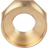 Футорка резьбовая латунная STOUT без покрытия 3"x11/2" ВН