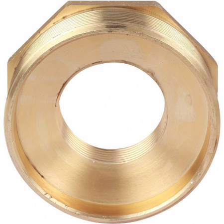 Футорка резьбовая латунная STOUT без покрытия 3"x11/2" ВН