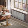 Радиатор биметаллический ROYAL THERMO PIANOFORTE SILVER SATIN 300x14 секций, серый