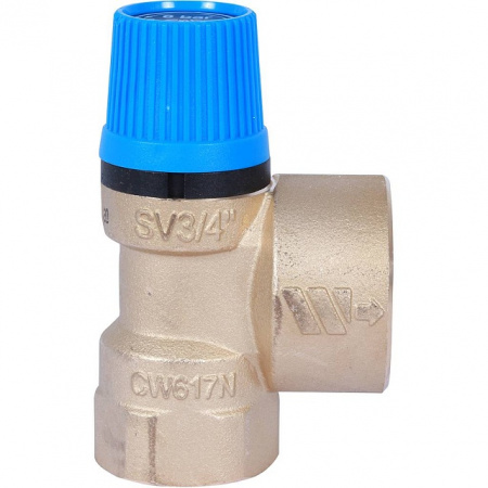 Клапан предохранительный для систем водоснабжения STOUT 3/4" (6 бар)