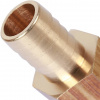 Штуцер резьбовой латунный STOUT без покрытия 1/2"x16мм В