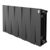 Радиатор биметаллический ROYAL THERMO PIANOFORTE NOIR SABLE 300x10 секций, чёрный