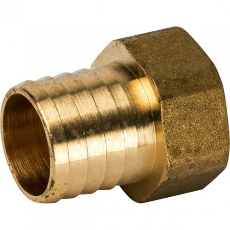 Штуцер резьбовой латунный STOUT без покрытия 11/4"x30мм В