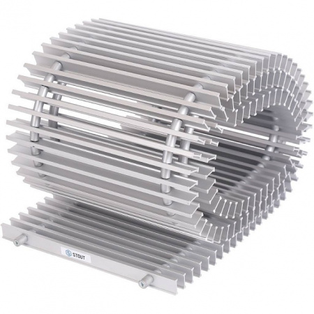 Конвектор внутрипольный STOUT SCN 80х190х2000 естественная конвекция