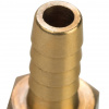 Штуцер резьбовой латунный STOUT без покрытия 1/4"x10мм В