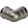 Угол резьбовой латунный STOUT никель 3/8" В