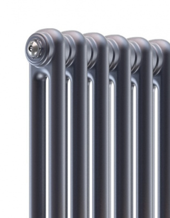 Радиатор стальной RIFAR TUBOG 2180, 2-х трубчатый, 1800мм высота, 12 секций, боковой, титан