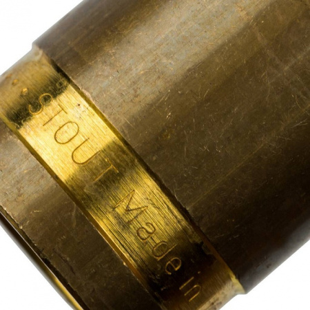 СА Гильза надвижная аксиальная STOUT латунь Ø16 (20/200)