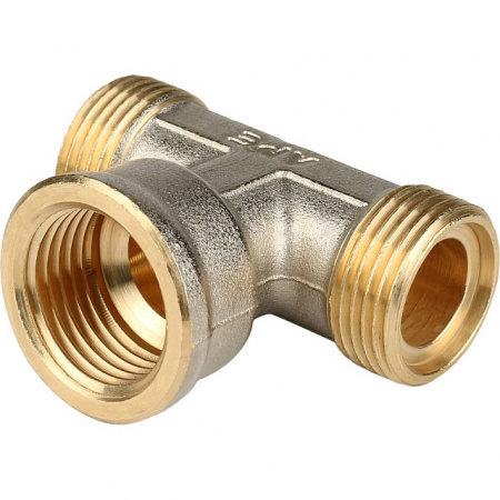 МЦ Тройник резьбовой цанга для металлопласта STOUT Ø16х1/2"х16 В
