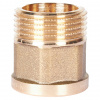 Переход под ключ резьбовой латунный STOUT без покрытия 1/2"х3/4" ВН