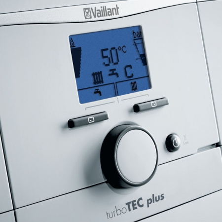 Котёл газовый настенный VAILLANT turboTEC plus VUW 202/5-5, 20 кВт, двухконтурный, турбированный