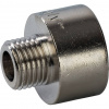 Муфта переходная резьбовая латунная STOUT никель 1/2"X1/4" ВН