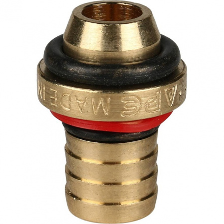 МЦ Муфта резьбовая цанга для металлопласта STOUT Ø16х1/2" ВР