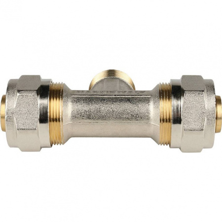 МЦ Тройник резьбовой цанга для металлопласта STOUT Ø26х3/4"х26 Н