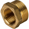 Футорка резьбовая латунная STOUT без покрытия 3/4"x1/2" ВН